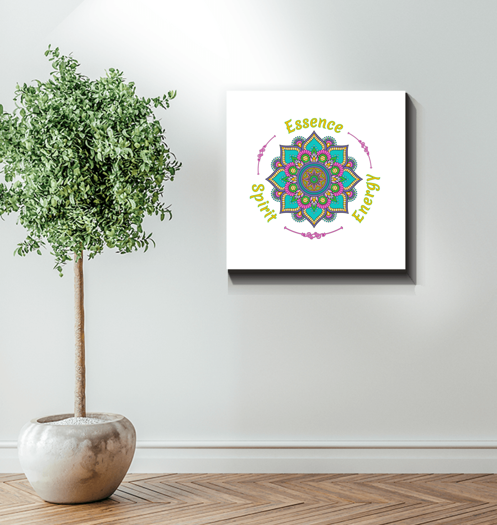 Mandala of Serenity Wall Art - Beyond T-shirts