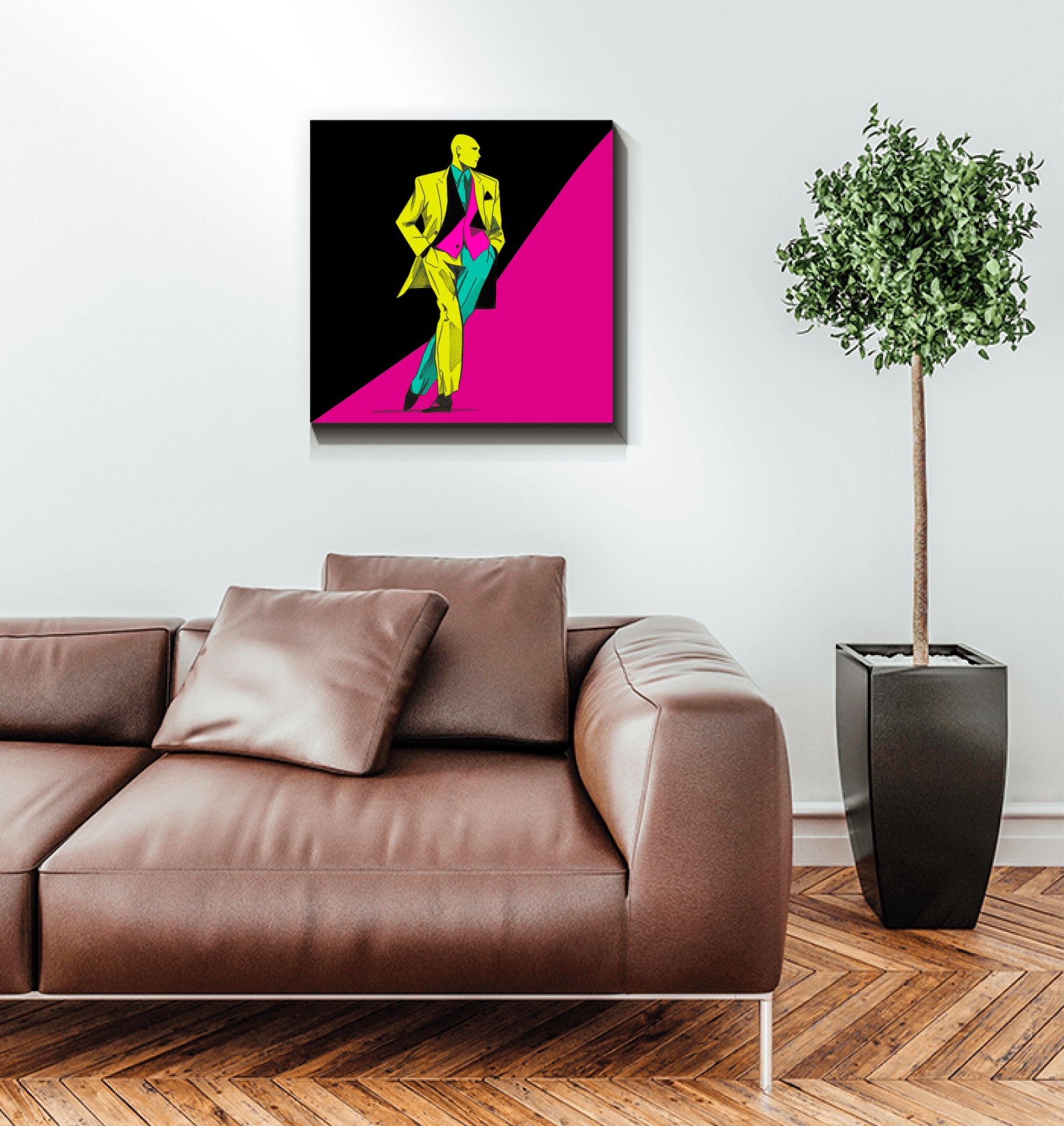Modern Abstract Fashion Canvas - Beyond T-shirts