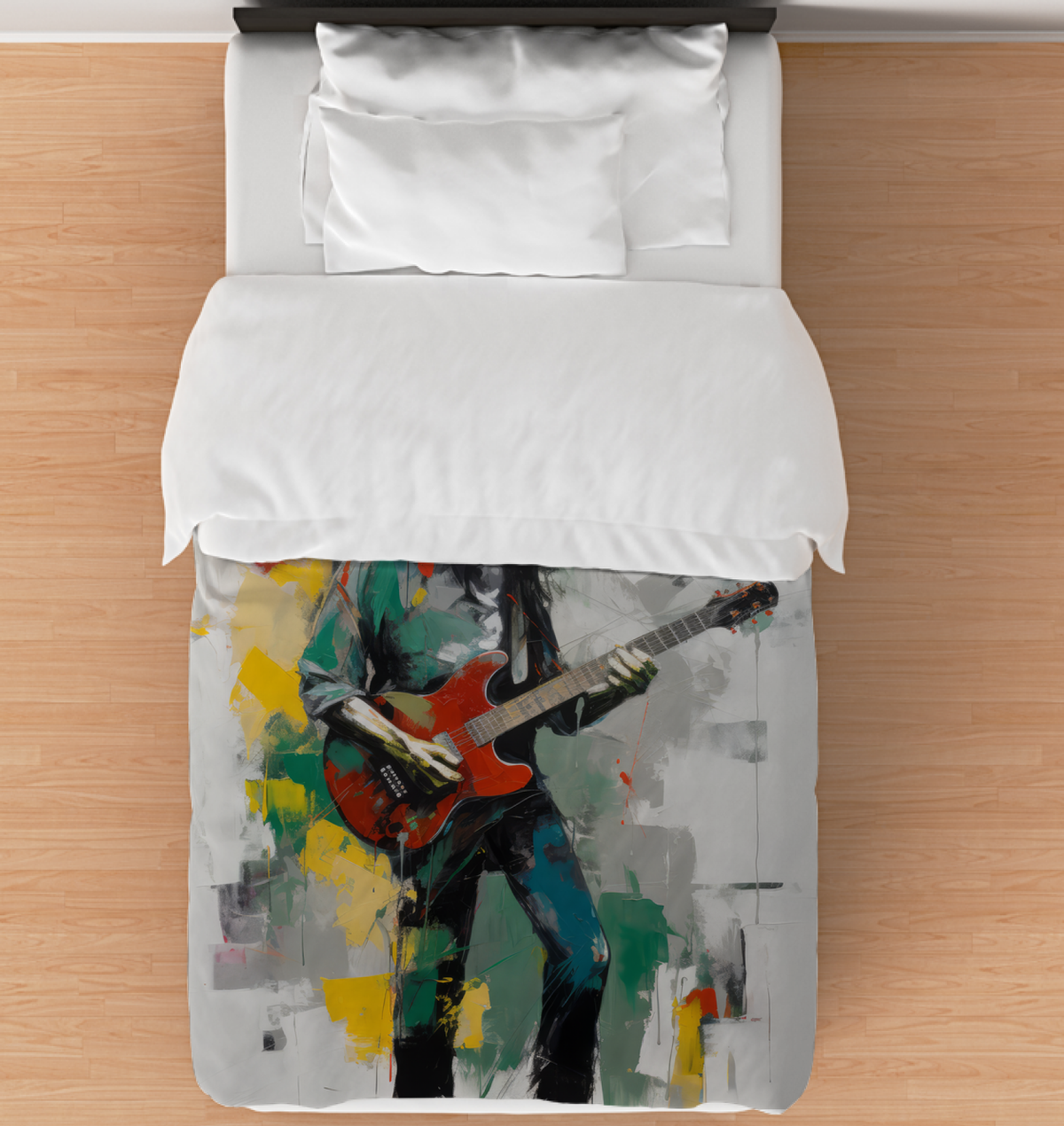 Brush Stroke Art Comforter