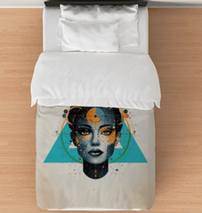 Abstract Hues Haven Comforter - Beyond T-shirts