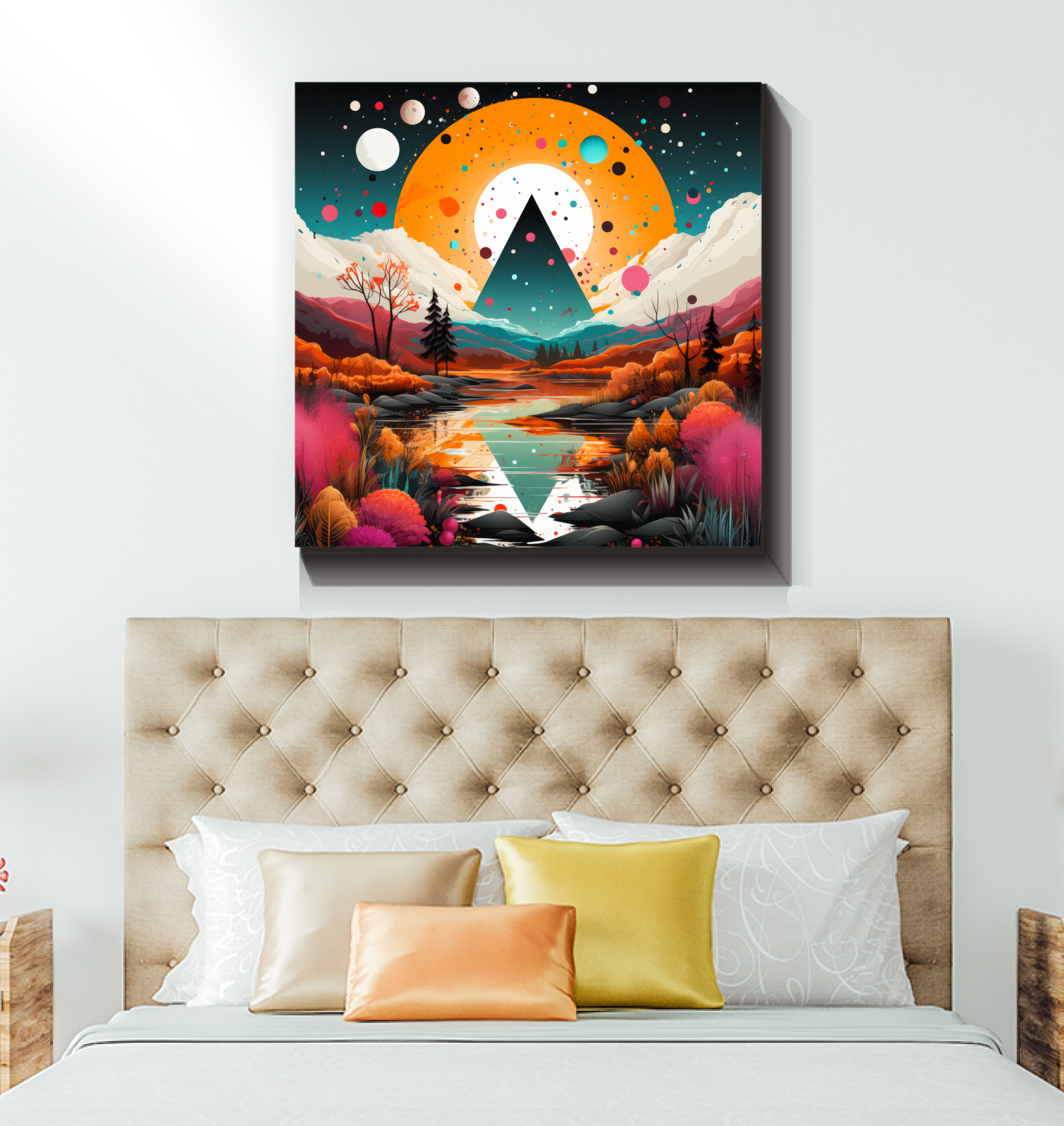 Soothing Sands Desert Landscape Canvas