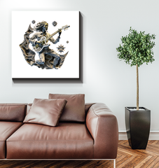 Instrumental Infusion Wrapped Canvas