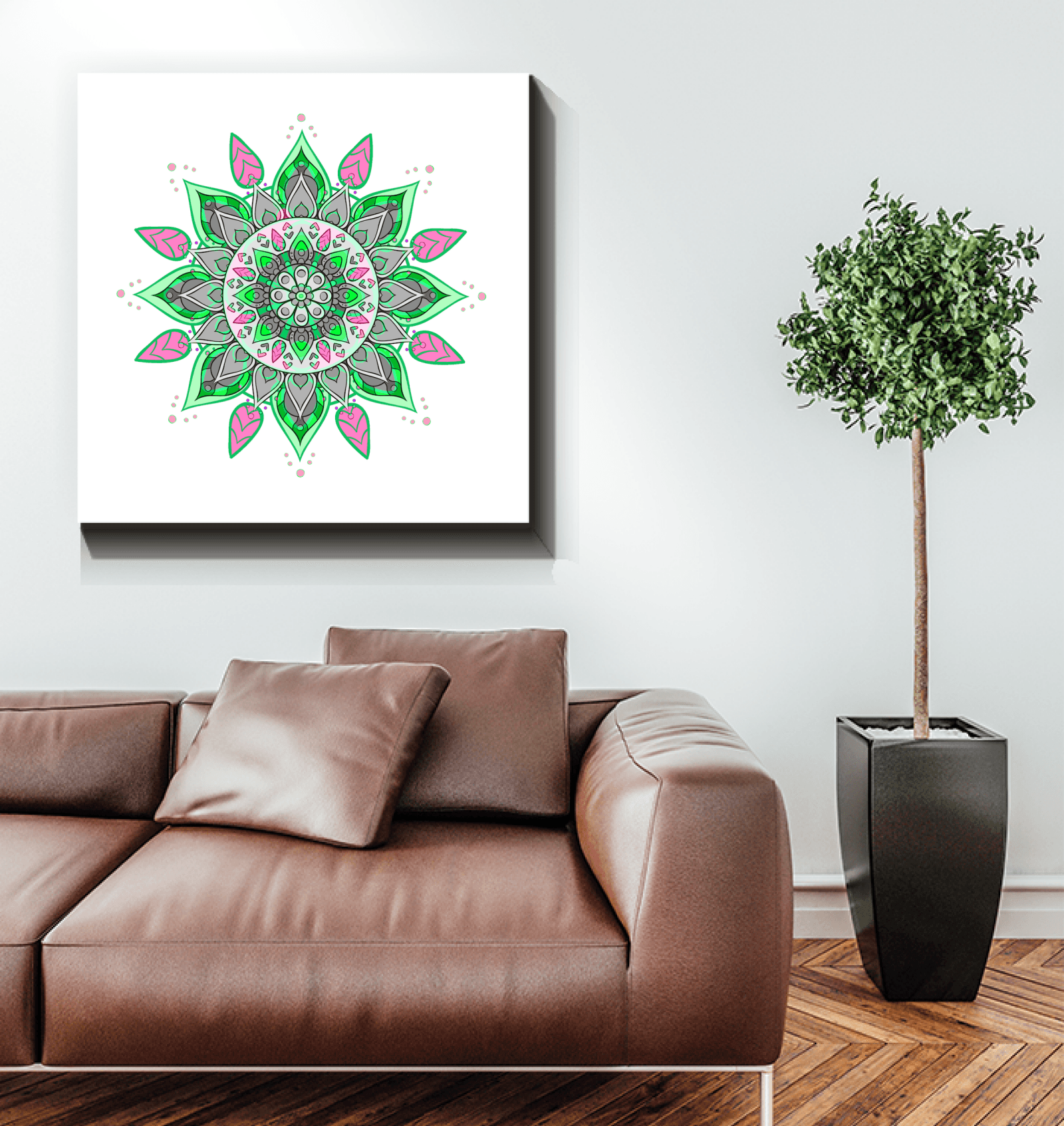 Mandala Fusion Glass Mosaic - Beyond T-shirts