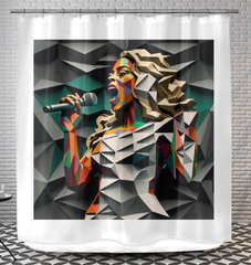 Harmonica Harmony Shower Curtain