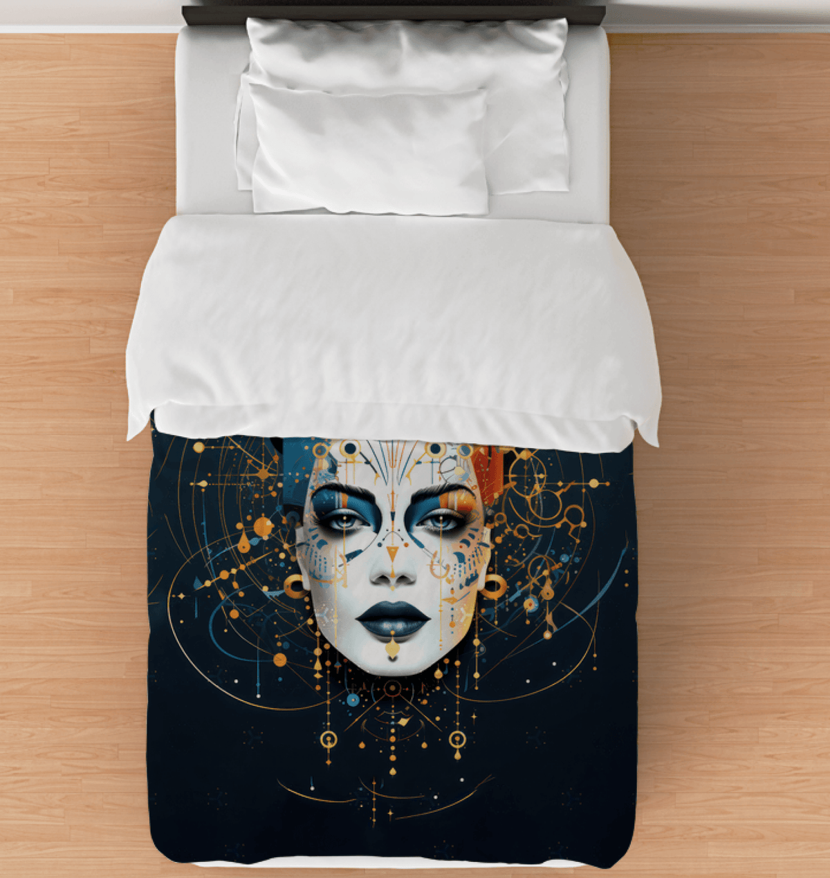 Cosmic Canvas Comforter - Beyond T-shirts