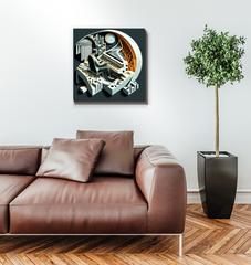 Jazz Journey Wrapped Canvas