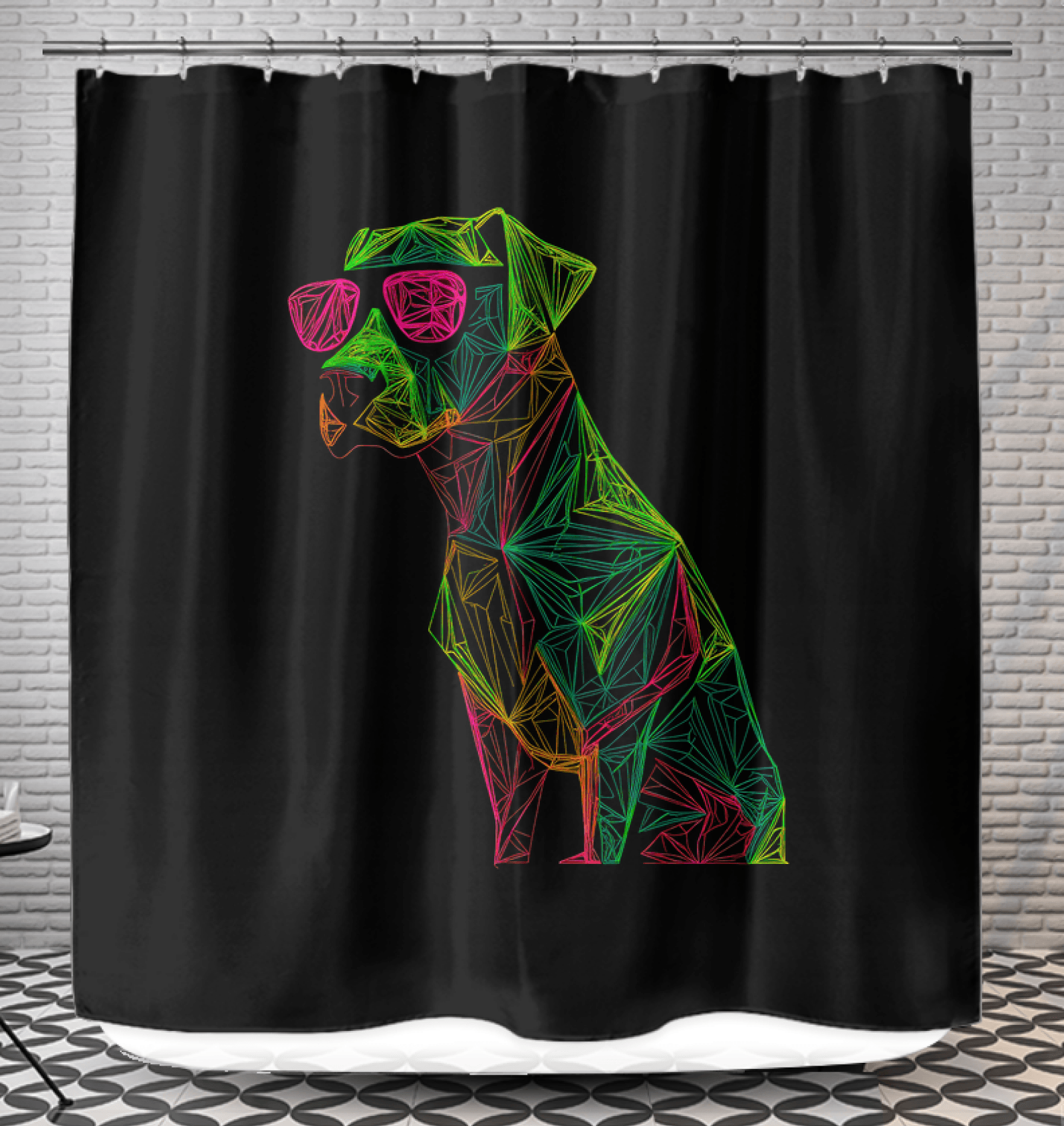 Brighten your bathroom with the Pawfect Companions Shower Curtain, showcasing adorable animal friendships for a heartwarming touch.