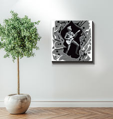 Country Countryside Wrapped Canvas