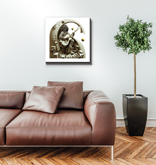 Rhythmic Resonance Wrapped Canvas