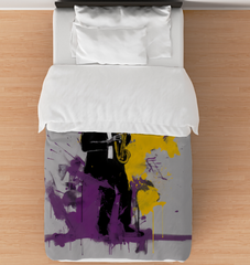 Coastal Zen Minimalist Abstract Duvet Cover