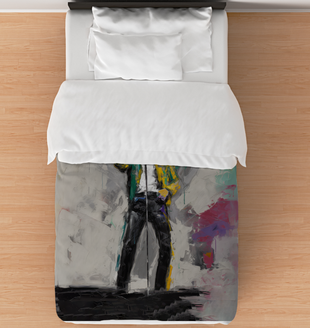 Fluid Minimalism Duvet Cover