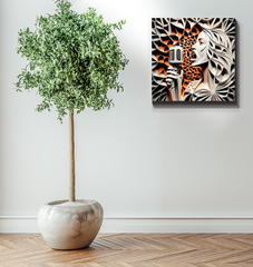 Hip Hop Beat Street Wrapped Canvas