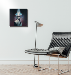 Serenity's Embrace Canvas - Abstract Art for Peaceful Spaces