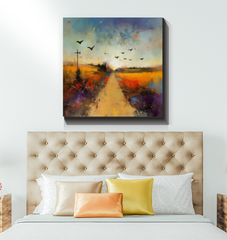 Desert Dreamscape Wrapped Canvas