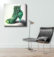 Elevated Elegance: Futuristic Shoe Canvas - Beyond T-shirts