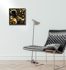 Percussive Pulse Wrapped Canvas