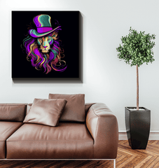 Wild Sovereign Canvas Print - Beyond T-shirts