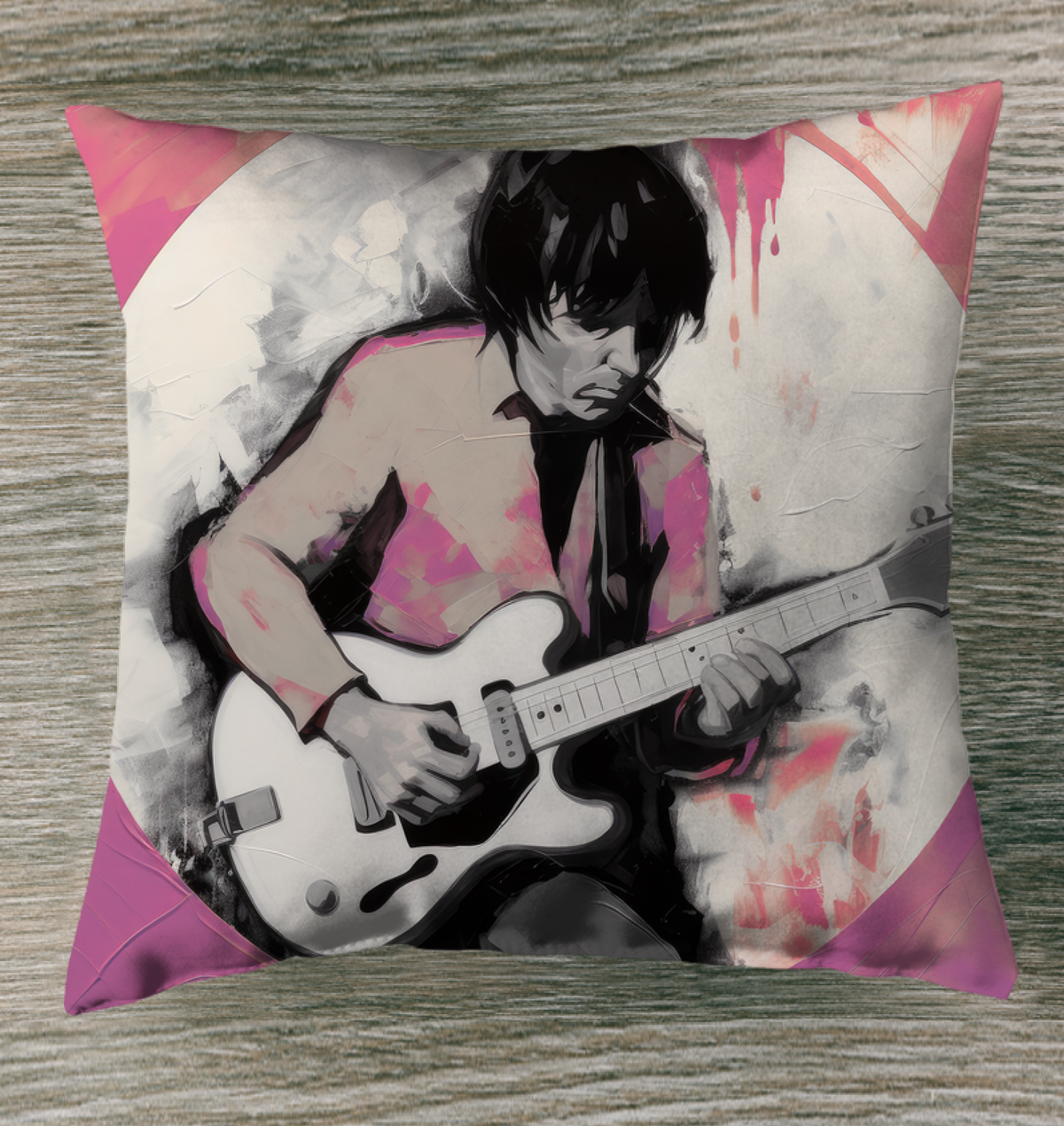 Fluid Expression Outdoor Pillow