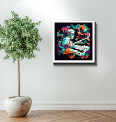 Folklore Melodies Wrapped Canvas