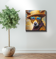 Canvas featuring multiple puppy breeds