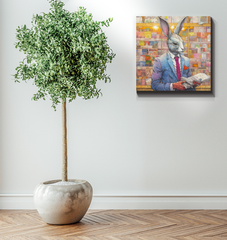 Vibrant Business Monkey Canvas.