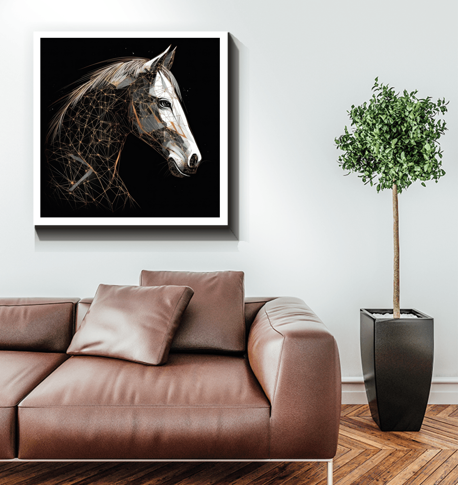 Graceful Horse Water Reflection - Beyond T-shirts