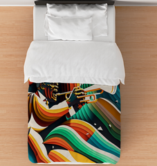 Bossa Nova Night Duvet Cover