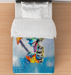 Thrilling Thespian's Theater Duvet Cover