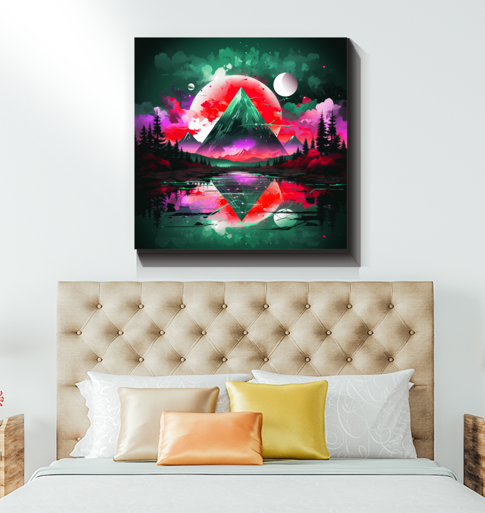 Enchanted Estuary Peaceful Landscape Canvas