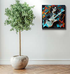 Rock 'n' Roll Legends Wrapped Canvas