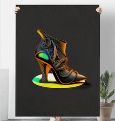 Futuristic Footwear Snuggle Elegance - Beyond T-shirts