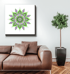 Mandala Zen Garden Wall Panel - Beyond T-shirts