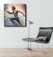 Tidal Flow Wrapped Canvas - Beyond T-shirts