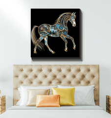 Majestic Horse Mountain Silhouette - Beyond T-shirts