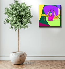 Drummer Wrapped Canvas - Beyond T-shirts