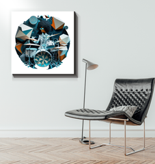 Bassline Beauty Wrapped Canvas