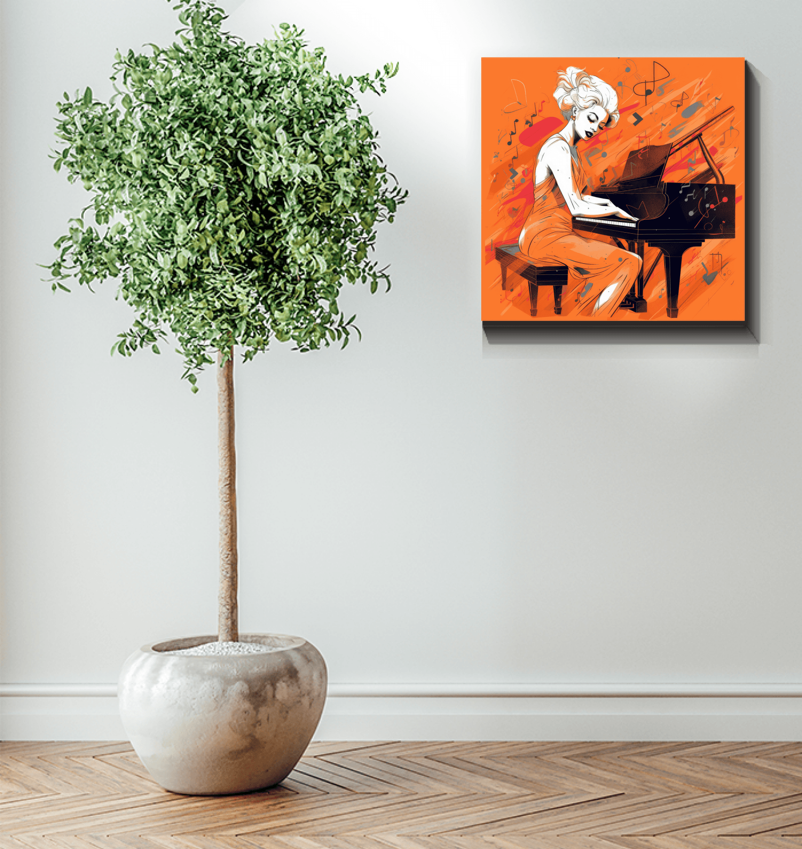 Harmony Of Style Canvas Art - Beyond T-shirts