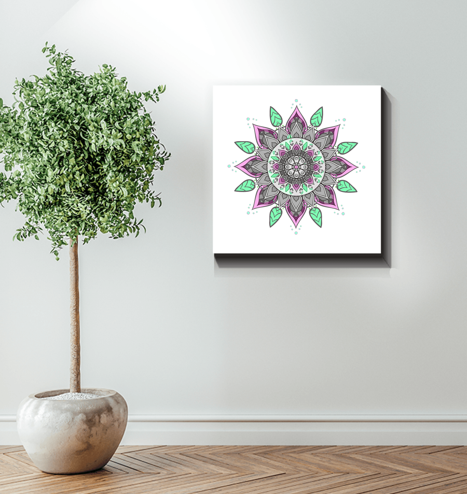 Mandala Gazebo Garden Plaque - Beyond T-shirts