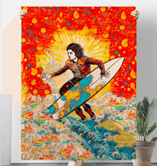 Surf's Up Sherpa Blanket - Beyond T-shirts