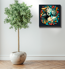 Vinyl Revival Wrapped Canvas