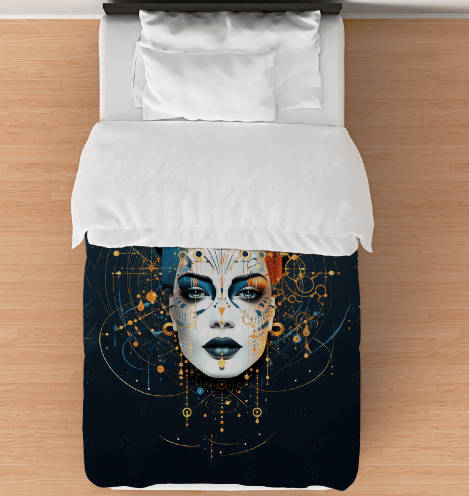 Vibrant Voyage Art Duvet Cover - Beyond T-shirts