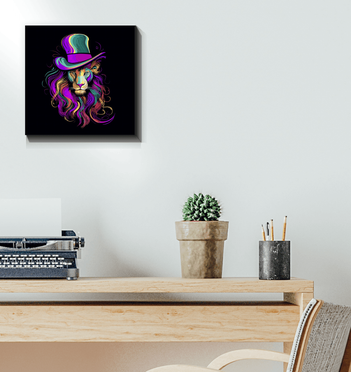 Wild Sovereign Canvas Print - Beyond T-shirts