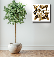 Vibrant Vibes Wrapped Canvas