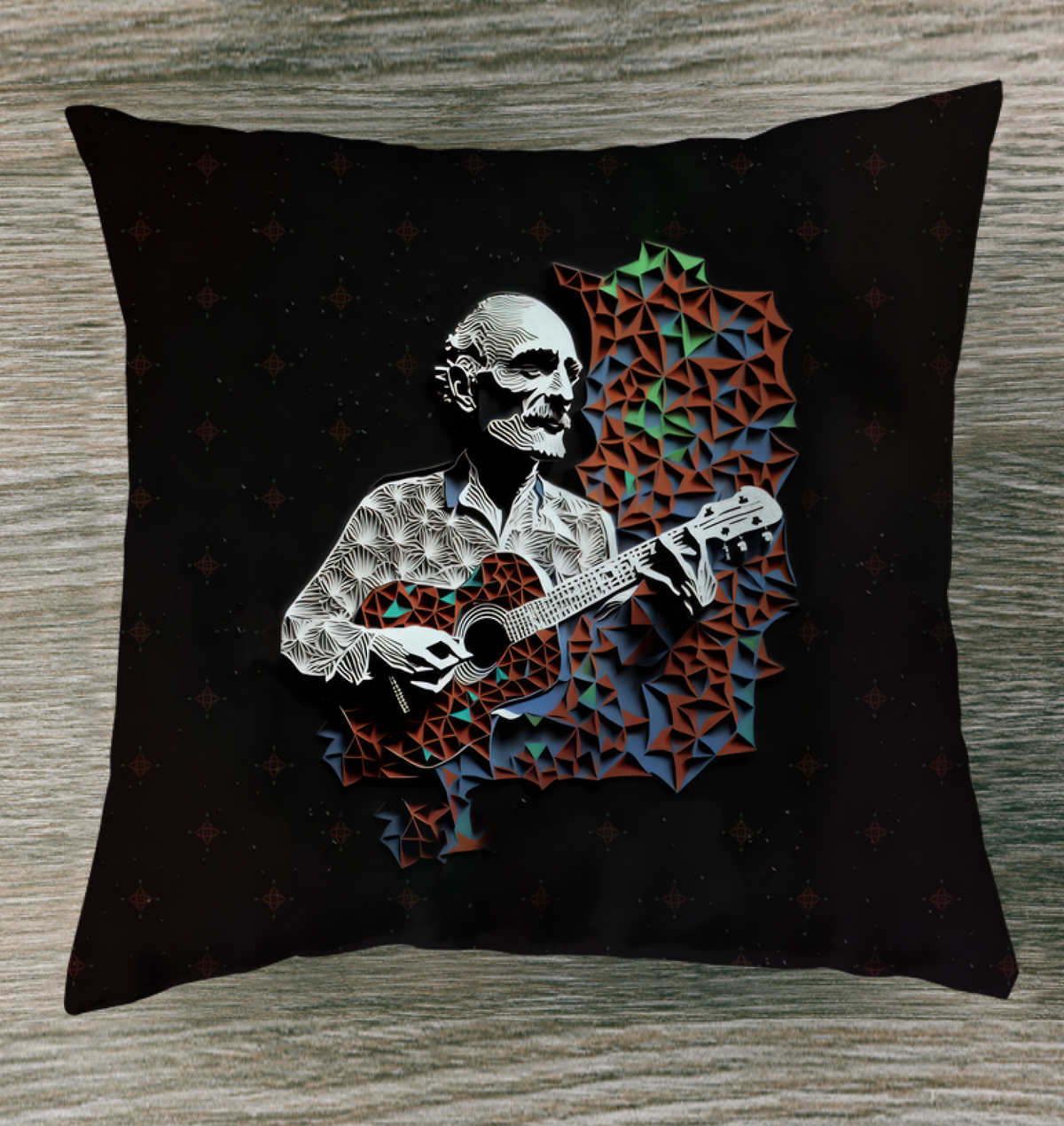 Melodious Muse Indoor Pillow