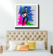 Monochrome Chic Wrapped Canvas