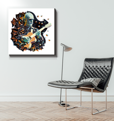 Treble Tranquility Wrapped Canvas