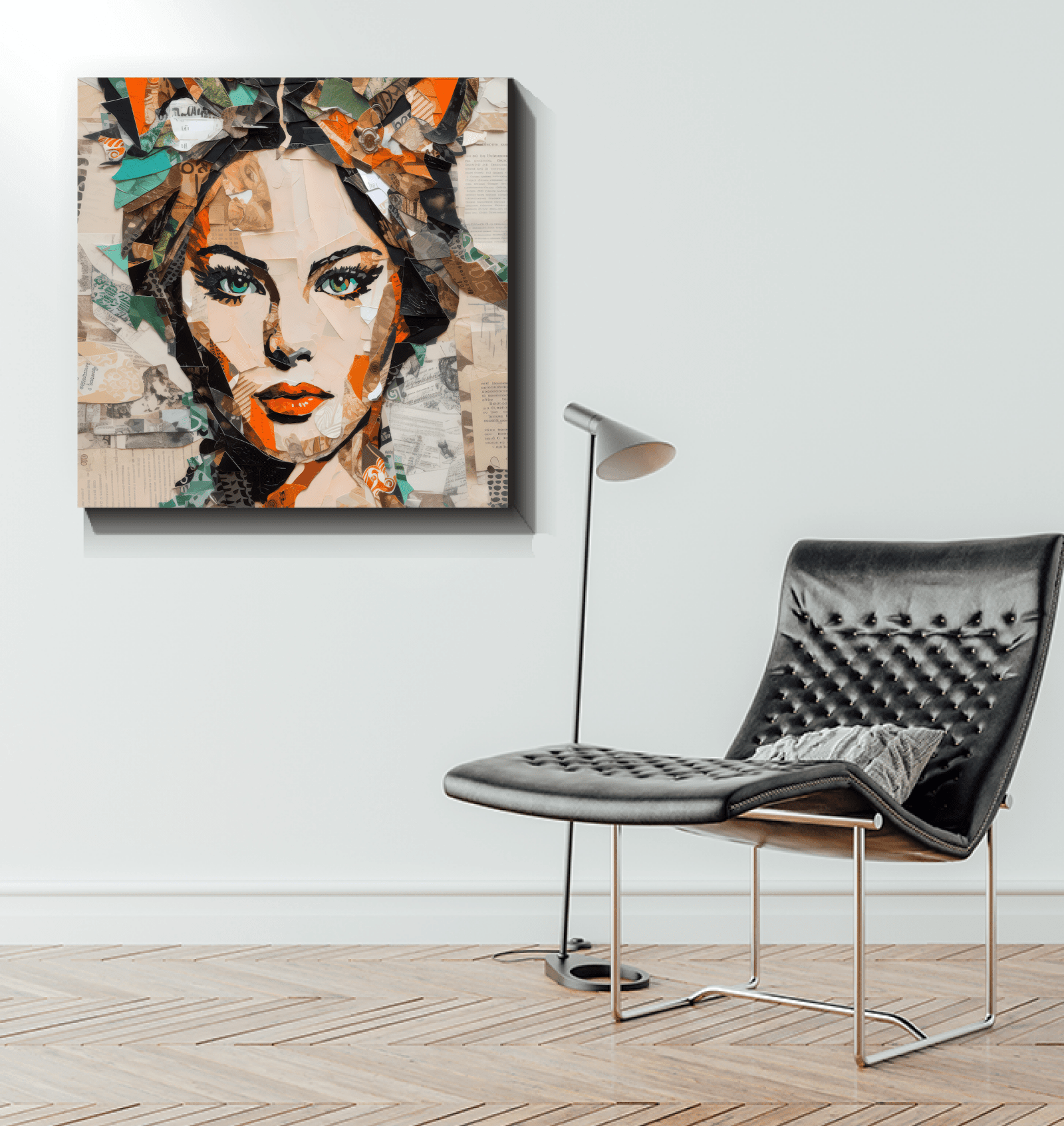 Euphonic Echoes Wrapped Canvas Notes Of Harmony - Beyond T-shirts