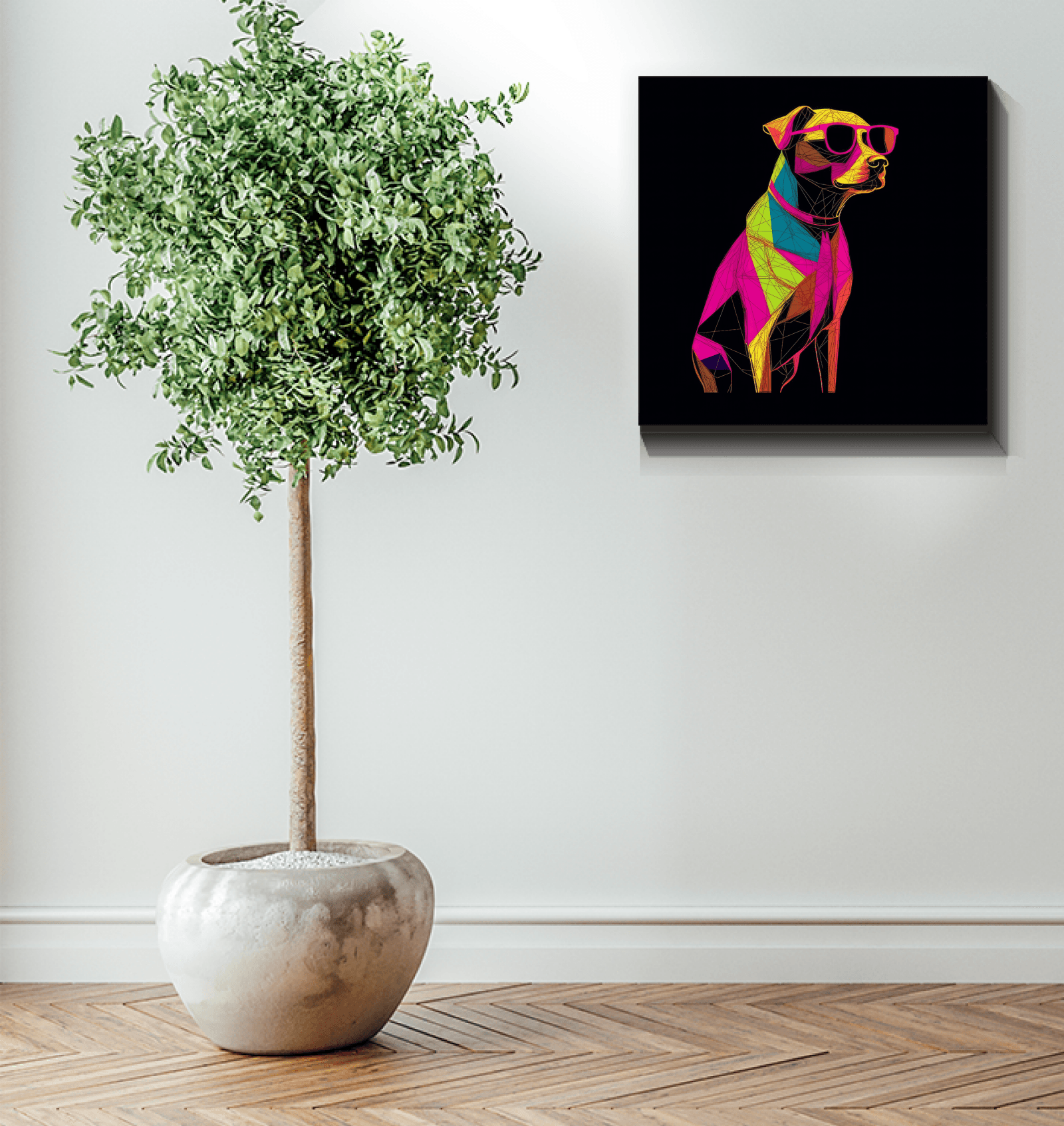 Sunny Day Stroll Canvas Print - Beyond T-shirts