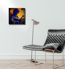 Saxophone Serenity Wall Art - Beyond T-shirts