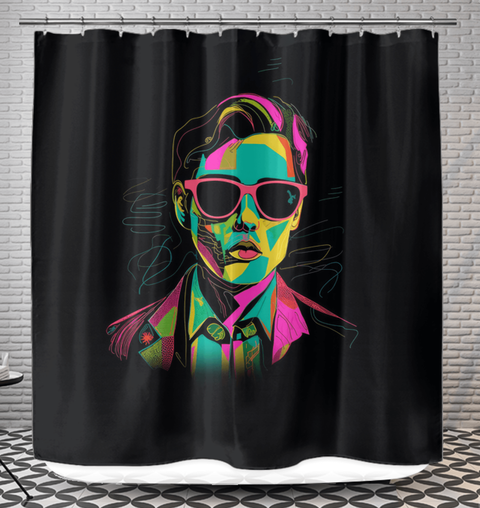 Fashionista's Dream Shower Curtain - Beyond T-shirts